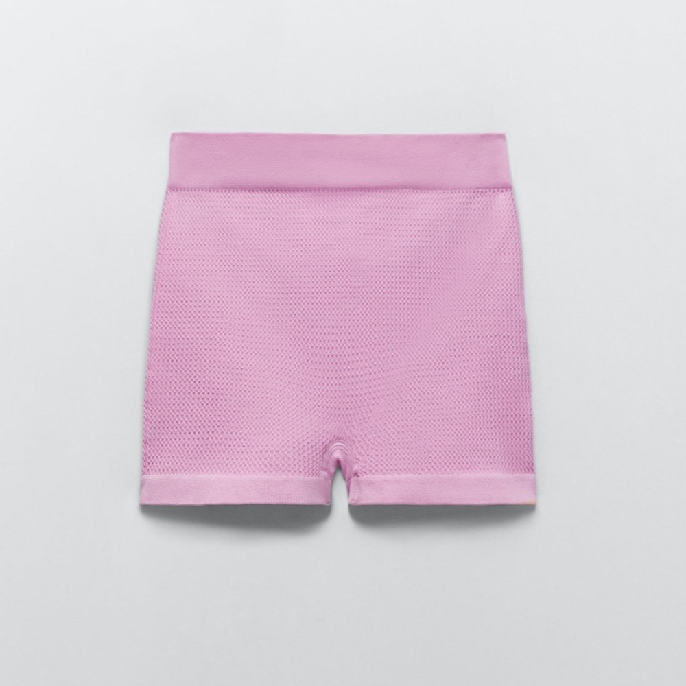 ZARA BNWT Seamless Top + Shorts 2pc Coord Set - Picture 16 of 16